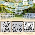 thumbnail image 4 of 6 Pack Papel Picado Mexican Wedding Cielito Lindo Party Decor 118 Feet Dia De Los Muertos Decor Classroom Banner for Altar Mexican Wedding Birthday(Blue and White,Amor), 4 of 7