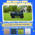 thumbnail image 6 of 2 Seats 24V Electric Car for Big Kids, Licensed Ford Bronco Raptor Powered Ride On Car with 4 Wheels Spring Suspension, Parent Remote Control, 24V Ride On Toys for Ages 3-8 Boys Girls Gifts, Blue, 6 of 8