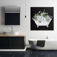 thumbnail image 4 of Stupell Industries Farmhouse Charming Floral Bathtub Canvas Art, 36 x 36, by Janet Tava, 4 of 8