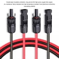 thumbnail image 2 of Seitruly Extensor de Cable de extensión a prueba de polvo para Panel Solar, 2 piezas, 10AWG/6mm², accesorio de alambre de cobre aislante de doble capa Electrónica miscelánea 4.5 millones, 2 of 6