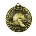 thumbnail image 4 of Express Medals Personalized Soccer Gold Medal with Red White & Blue Neck Ribbon Award Trophy WAM9 (10), 4 of 4