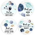 thumbnail image 1 of Pegatinas Fangleland Outer Space Thank You, 48 unidades, Baby Shower, 1 of 6