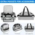 thumbnail image 4 of CPAP Travel Bag Compatible with ResMed AirSense 11,AirSense 10,AirSense 10 elite,AirStart 10,Philip Dreamstation,3B Medical Luna G3,XT Fit,Portable Carrying Case Fits for CPAP Machine and Accessories, 4 of 7