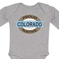 thumbnail image 4 of Inktastic Proud Colorado Native Boys or Girls Long Sleeve Baby Bodysuit, 4 of 5