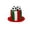 #230A, variant on Football Party Hat High Top Cap, Whimsical Football Shape with Patchwork Design, Soft Breathable Material for Fan Cheering Themed Events and Role Play