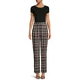 thumbnail image 2 of No Boundaries Juniors' Plaid Trousers, 2 of 5