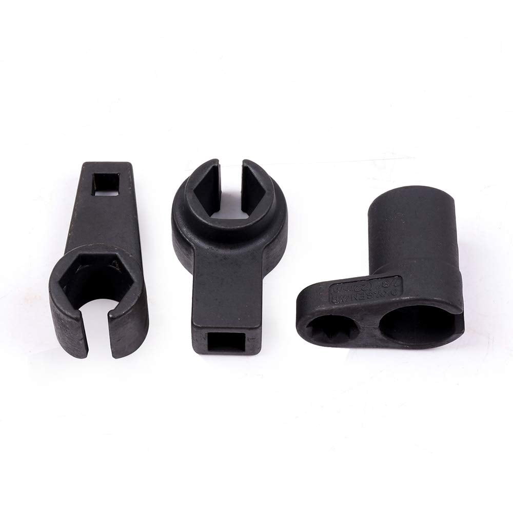 SCITOO 21pcs O2 Oxygen Sensor Socket Special Sending Unit Socket Tool With 7/8 Offset Oxygen Sensor Socket Fit for Auto Truck Car