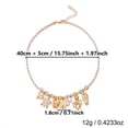 thumbnail image 2 of NICKSUN Dopamine Contrast Color Braided Rope Necklace, Gradient Glazed Fish Starfish Seashell Multi-Charm Choker, Bohemian Beach Vacation Statement Neck Jewelry, 2 of 6