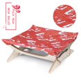 thumbnail image 1 of Soporte De Madera Para Mascotas Cuna Soporte De Madera Desmontable Tela Cómoda Cama Para Mascotas sonducket PT001366-04, 1 of 7