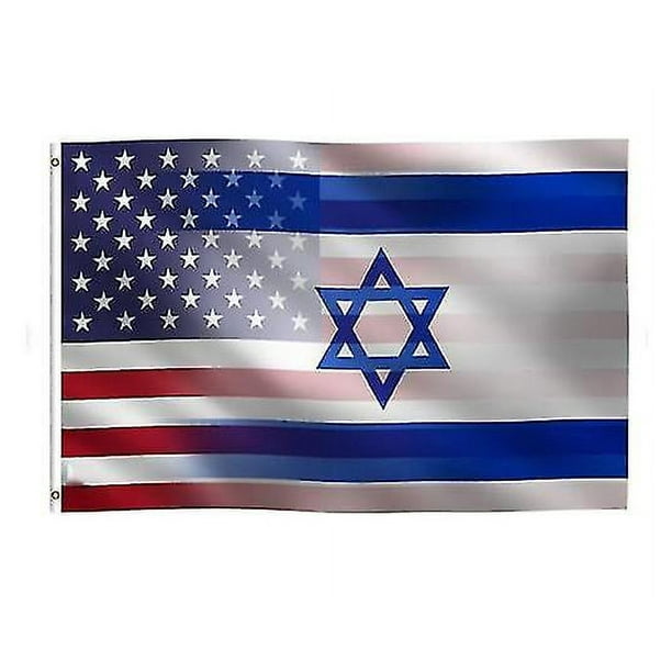 Bandera de 150x90 cm, bandera del país de Israel, estoy con la bandera de Israel por la paz, bandera de la paz israelí, decoración de patio de pradera de jardín al aire libre