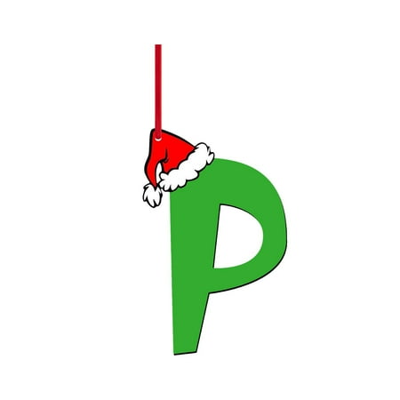 

FHKOEGHS Candy Garland Hanging Chandelier Letter Christmas Decorations Letter Ornaments 26 Christmas Home Decor