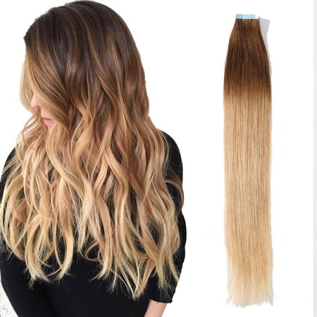 S Noilite Tape In Hair Extensions 100 Remy Human Hair