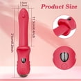thumbnail image 3 of Tluda Gode Vibromasseur à Poussée pour Femmes, Jouets Sexuels Vibrants à Point G, 9 Modes de Vibration, 3 of 4