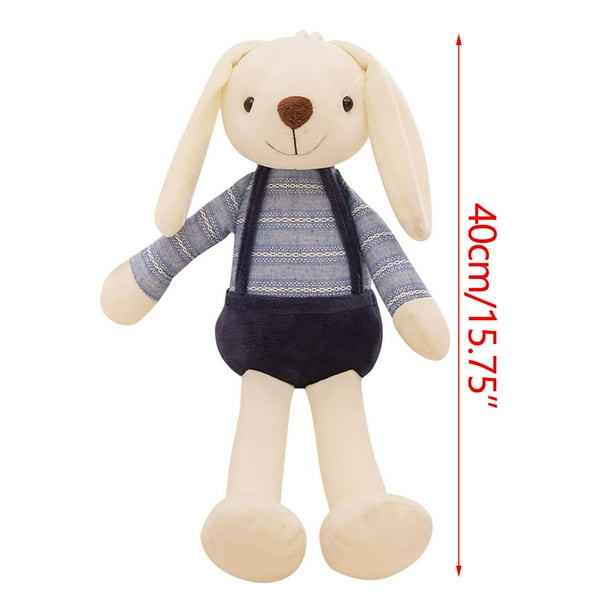 Muñeca creativa de juguete con adorno, lindas almohadas de juguete con orejas largas, muñeca de niña para niños