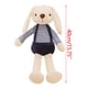 thumbnail image 2 of Juguete de peluche de conejo de orejas largas azul claro, adorno de muñeco de peluche, 2 of 2