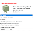 thumbnail image 2 of Blower Motor Relay - Compatible with 1987 - 1988, 2006 - 2007 BMW M6, 2 of 2