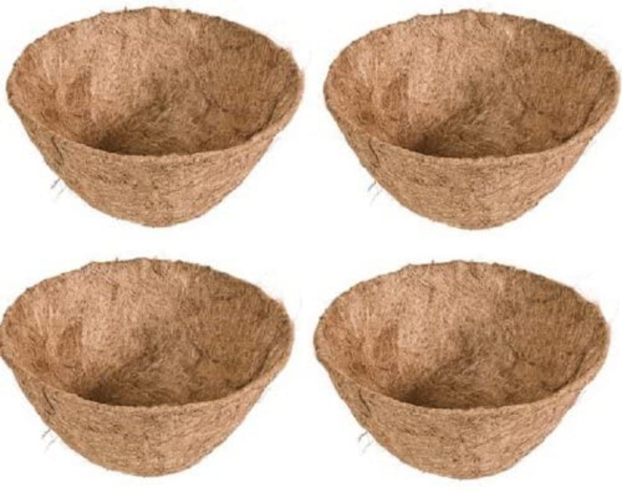 12 ea Panacea Products 84166 10" Diameter Round Planter Replacement Coco Liners 
