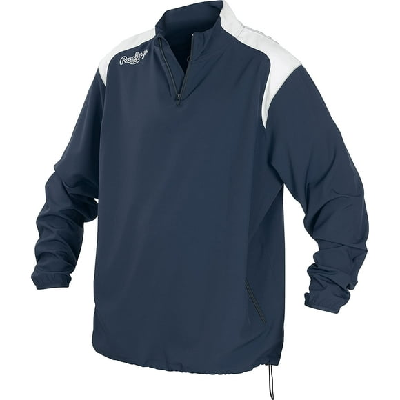 Rawlings Veste de Baseball à Manches Longues avec Fermeture Éclair pour Jeunes Unisexe