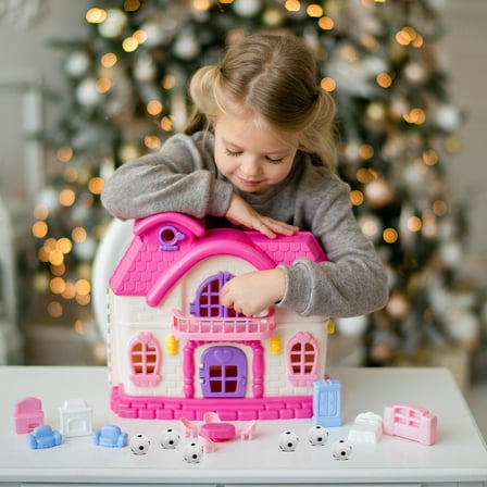 Hemoton Vivid Mini Footballs for Decor Made of Plastic 5 Pieces 1.5 Inches