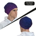 thumbnail image 6 of Logiee Neon Glitter Print Unisex Knit Beanie for Men Women Winter Hat,Beanies Skull Caps, 6 of 7