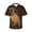 Hawaiian shirts-29, variant on Puggle Dog With Vintage American Flag Men's 3d Print Casual Button Down Shirts, Novelty Hawaiian Short Sleeves S