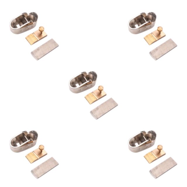 Destyer Luthiers Tool For Easy And Precise Plane DIY Essential Copper DIY Violin Viola Tool Finger Planer silver 2 5Set