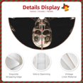 thumbnail image 3 of Fotbe Cyber Skeleton With Tattoos Pattern Christmas Tree Skirt, Tree Skirts Plush Christmas Decorations, Christmas Tree Skirts Xmas Decorations Holiday Party Decor-48", 3 of 6