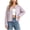 Purple, variant on GEWSEY Womens Striped Cardigan Sweater Casual Crew Neck Open Front Button Down Long Sleeve Knit Sweaters Fall Outerwear (Red, L)