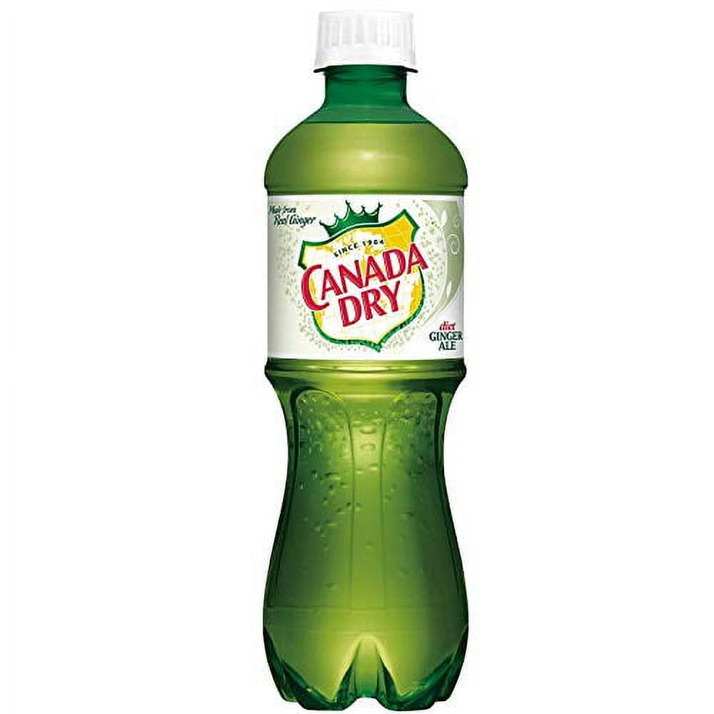 Canada Dry Diet Ginger Ale, 20oz Bottle (Pack of 8, Total of 160 Oz)