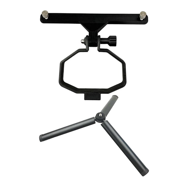 Cámara de acción Soporte de montaje bajo Soporte colgante Abrazadera fija Adaptador e Soporte de mano , con pantalla trípode Sunnimix Titular de mano