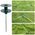 thumbnail image 6 of 4 Pack Garden Hose Guide Spikes, on Zinc Spike with Metal Water Hoses, 6 of 9
