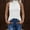White womens tank tops 16, variant on up to 60% off Gifts Usmixi Tank Top for Women Plain Half High Neck Sleeveless T Shirts Summer Slim Fit Lightweight Ruched Vest Blouse White XL Up to 65% off