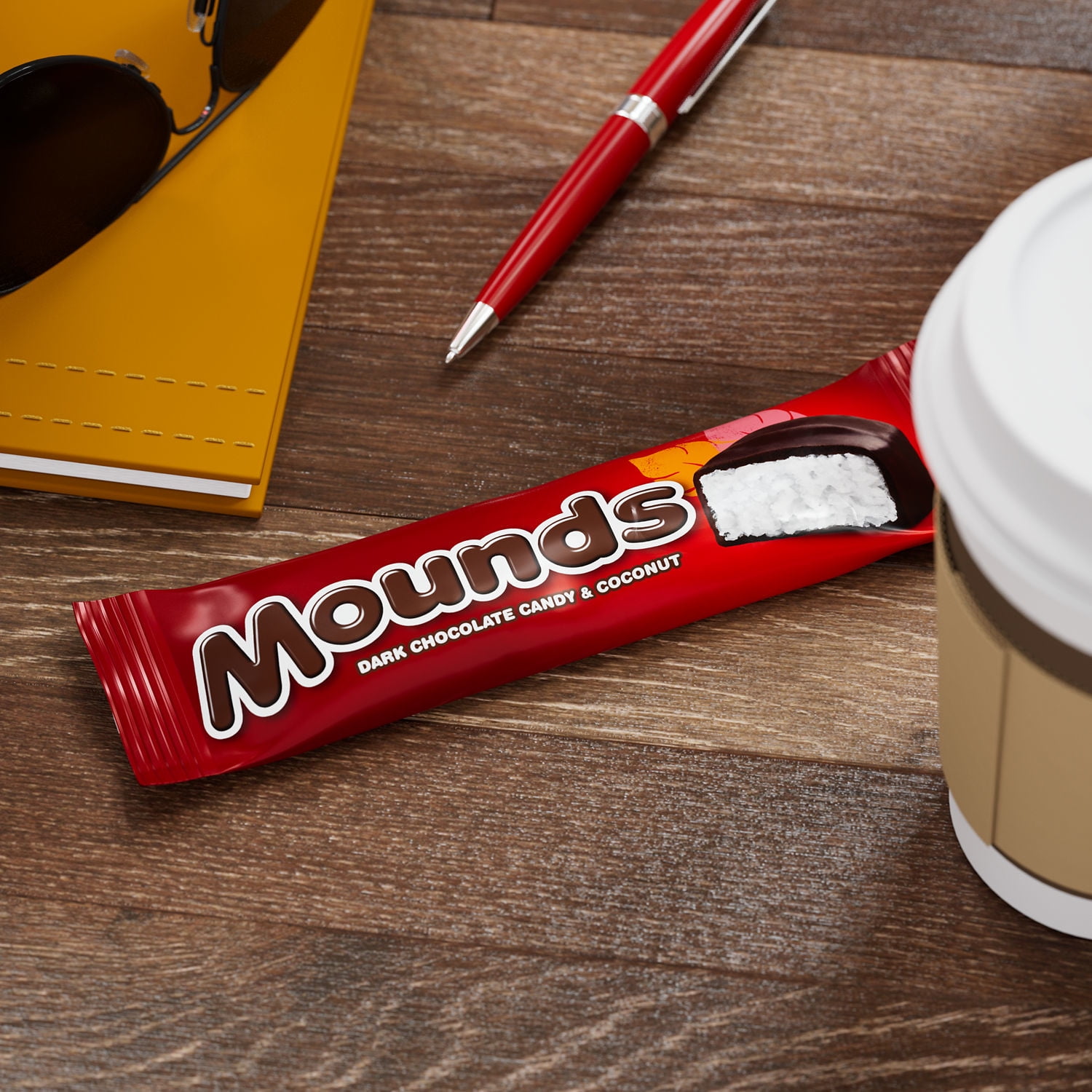 MOUNDS Coconut and Dark Chocolatey Candy Bar, 1.75 oz
