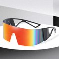 thumbnail image 3 of de terre de de moda, protección cuadrada porizada, de antideslumbrantes, protección para pesca, ejercicio, , , rojo Yinane Gafas de ciclismo, 3 of 8