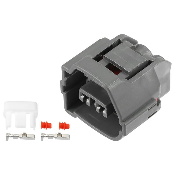 1 Set 2 Pin Car Fuel Injector Connector Adapter Plug Clip Kit Replacement for Hyundai