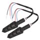 thumbnail image 3 of Par de luces LED de señal de giro en forma de Y para motocicleta, lámpara indicadora Universal Jadeshay A, 3 of 8