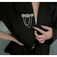 thumbnail image 3 of Alloy Brooch Pin Women Pearls Brooch Set, 3 of 5