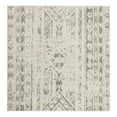 thumbnail image 3 of Unique Loom Lennon Collection Area Rug - Zal (5' 3" Square Ivory and Gray), 3 of 7