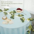 thumbnail image 4 of Lighted Olive Garland with Timer 5.9ft Vine Garland Decor with Lights 100 LED Battery Operated Artificial Vine Light Realistic Leaf Garland Vine String Light for Fireplace Home Wall Weddi, 4 of 10