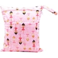 thumbnail image 1 of Bolsa seca húmeda reutilizable impermeable para bebé, bolsa de pañales, bolsa de traje húmedo reutilizable, bolsa organizadora de pañales grande colgante impermeable Sincero Hogar, 1 of 6