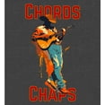 thumbnail image 2 of "Chords & Chaps" Cowboy Americana Adult Charcoal Crew Neck Short Sleeve Tee-Medium, 2 of 2