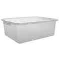 thumbnail image 3 of Vollrath Traex Color Mate Food Storage Box, 20"W x 15"D x 7"deep, Molded in Handles, HACCP clarified, Freezer & Dishwasher Safe, Polypropylene, Clear, NSF, Made in USA, 1527-C13, 3 of 6