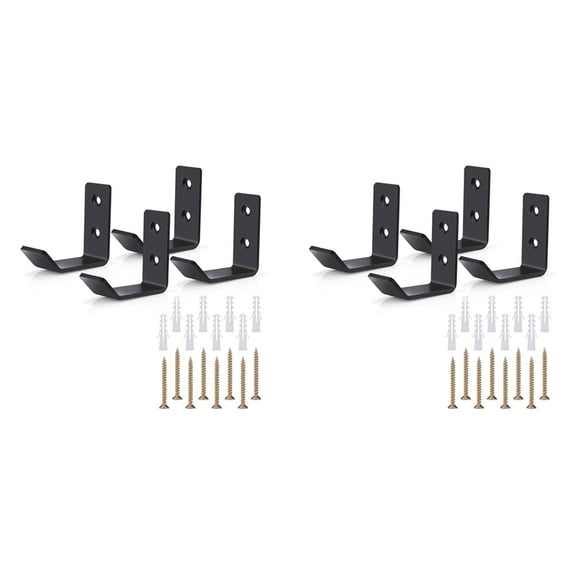 8 Pcs Jack Stands Wall Mount Organizer, Car Storge Rack/Hanger/Hook Heavy Duty Holder