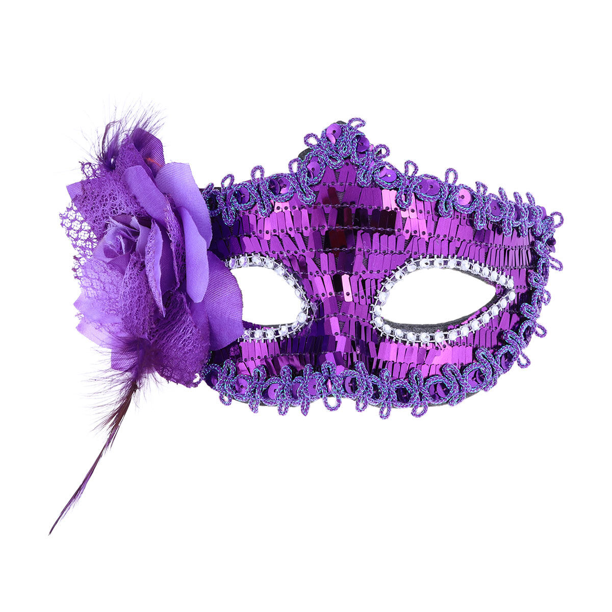 Women Masquerade Party mask Realistic Plastic Masquerade Half