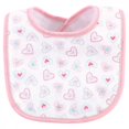 thumbnail image 4 of Luvable Friends Baby Girl Cotton Terry Bibs 10pk, Girl Elephant Damask, One Size, 4 of 6