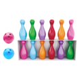 thumbnail image 3 of Juego de bolos para niños, juego de juguetes educativos para niños interactivos, habilidades motoras educativas para regalos de San Valentín, regalo,, 3 of 8