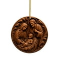 thumbnail image 2 of Colgantes de acrílico, decoraciones navideñas, adornos navideños planos, adornos para el hogar, adornos para el coche, decoraciones colgantes, decoraciones de jardín, decoraciones navideñas, decoracio, 2 of 6