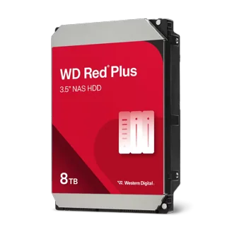 WD Red Plus WD40EFZX - Hard drive - 4 TB - internal - 3.5