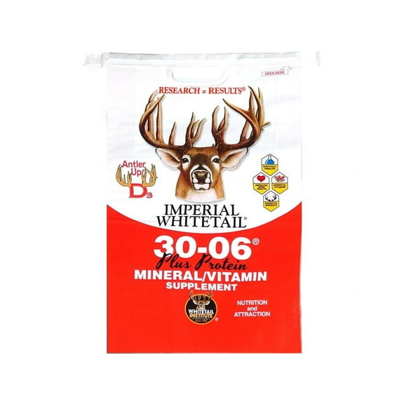 Whitetail Institute Imperial 30-06 Mineral and Protein Hunting Game Feeders, 5 lb