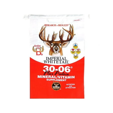 Whitetail Institute Imperial 30-06 Mineral and Protein Hunting Game Feeders 5 lb